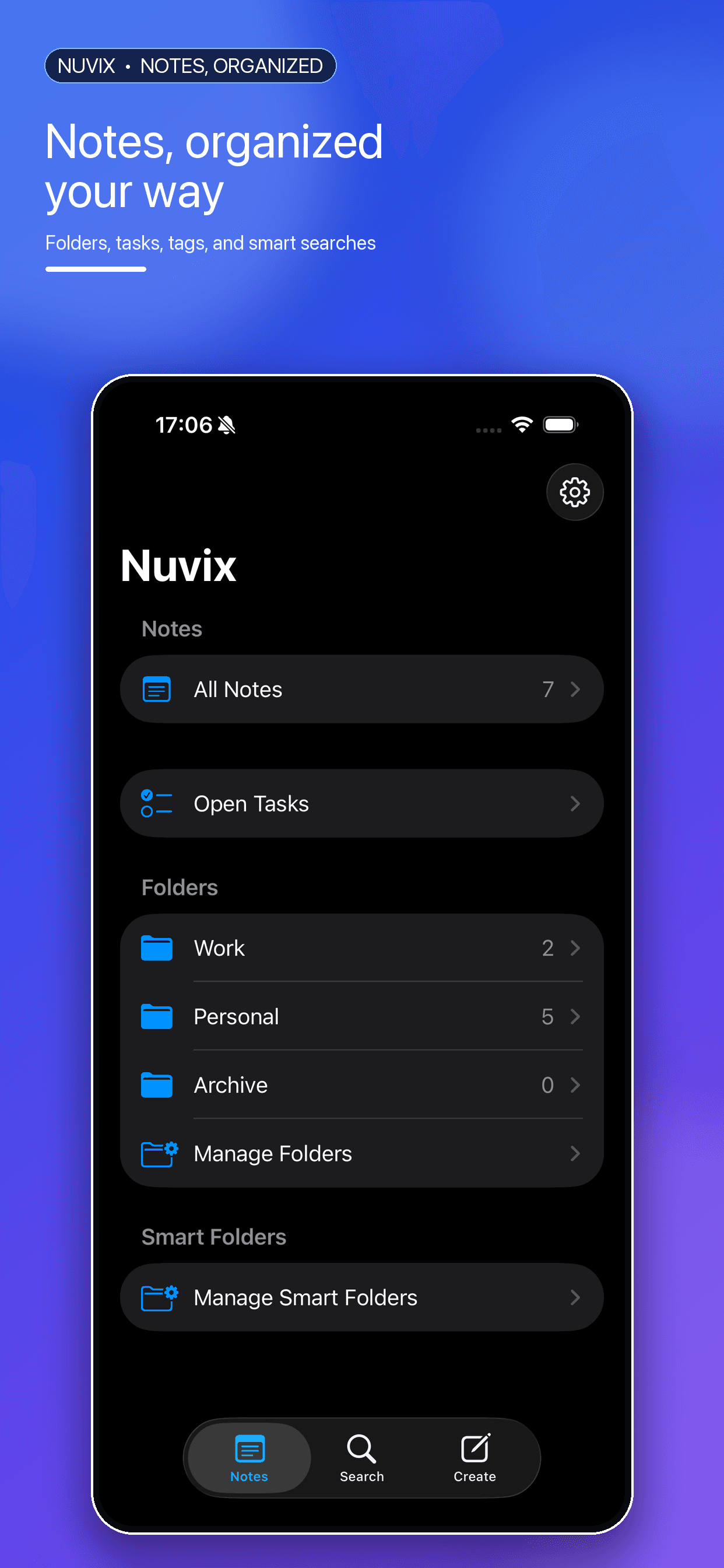 Nuvix app screenshot